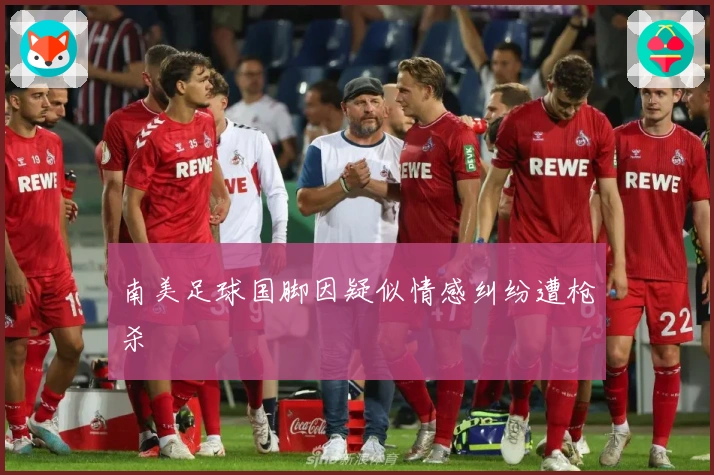 南美足球国脚因疑似情感纠纷遭枪杀